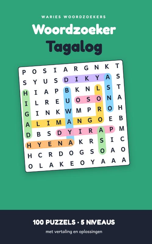 Omslag van Woordzoeker Tagalog