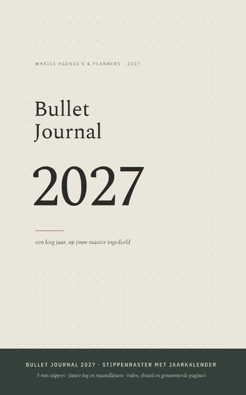 Omslag van Bullet Journal 2027