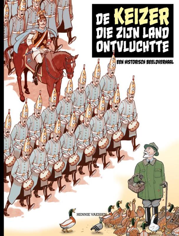 Omslag van De Keizer die zijn land ontvluchtte