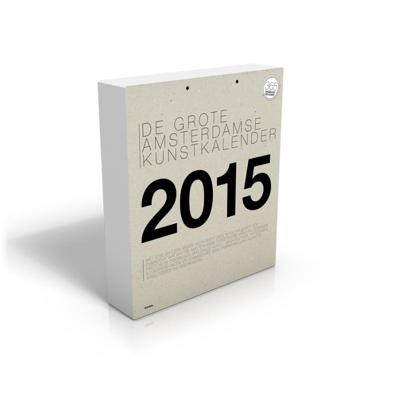 Omslag van Grote Amsterdamse Kunstkalender 2015