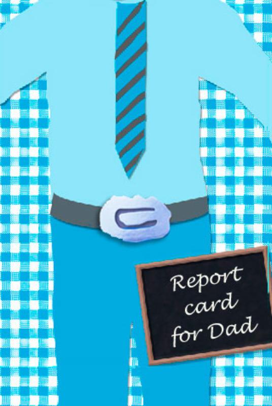 Omslag van Report Card for Dad