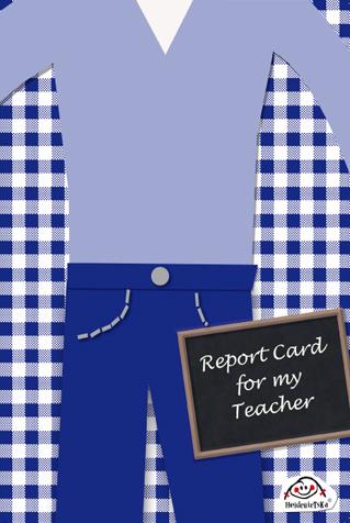 Omslag van Report Card for my Teacher