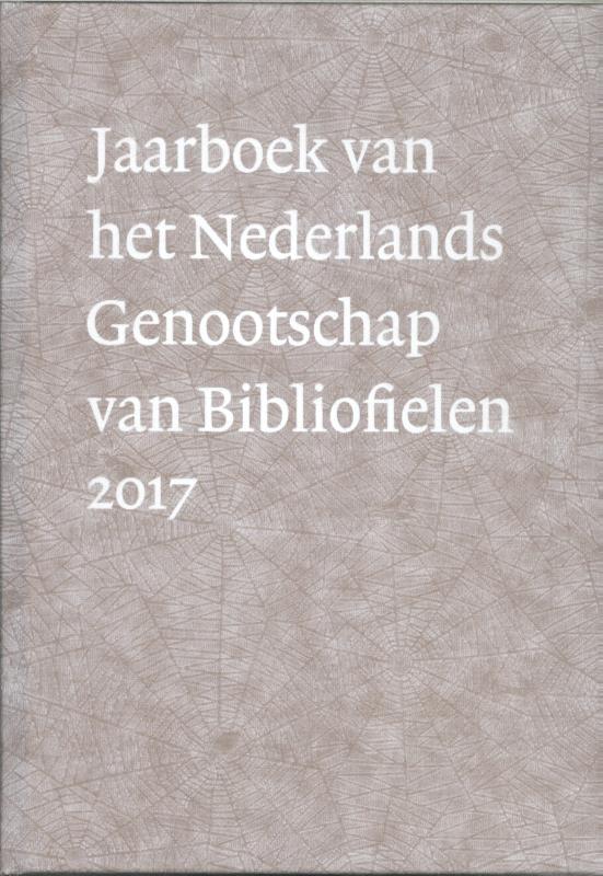 Omslag van Jaarboek Nederlands Genootschap van Bibliofielen 2017