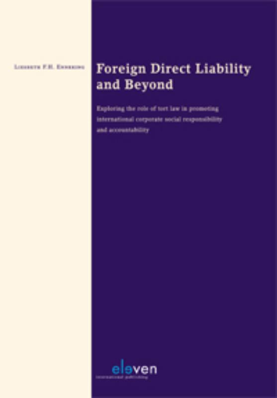 Omslag van Foreign direct liability and beyond