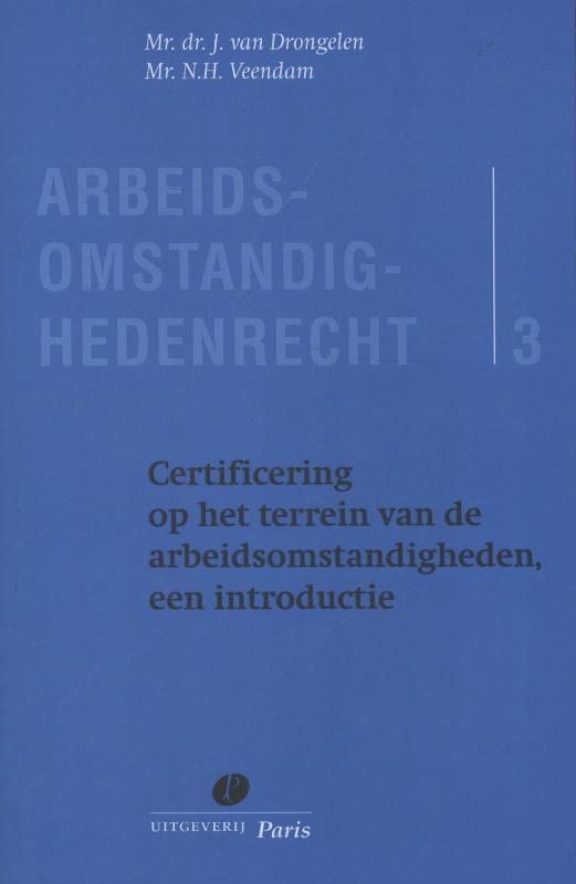 Omslag van Certificering op het terrein van de arbeidsomstandigheden