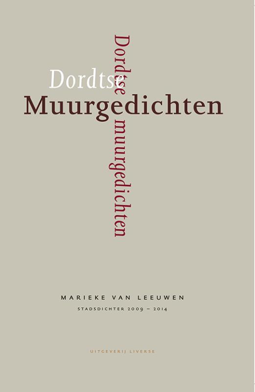 Omslag van Dordtse muurgedichten