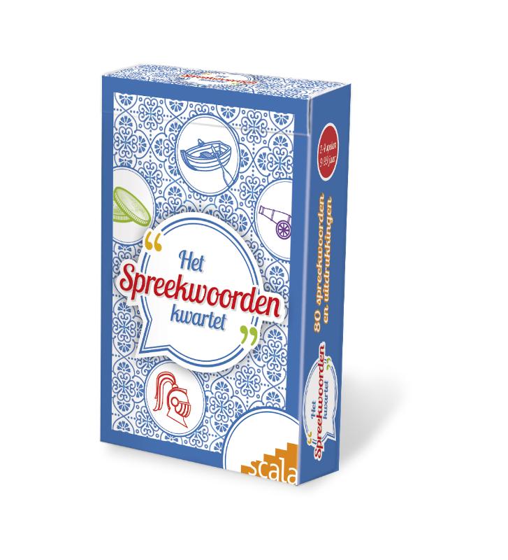 Omslag van Het Spreekwoordenkwartet