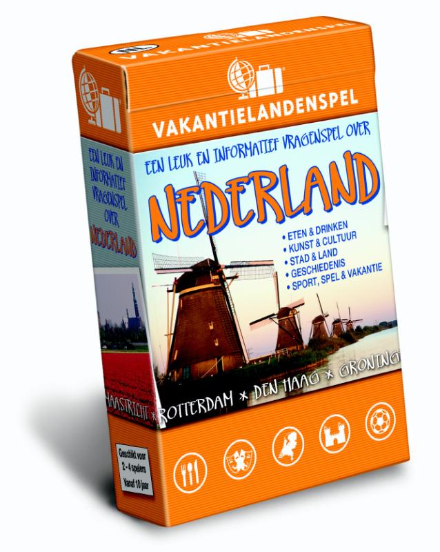 Omslag van Vakantielandenspel Nederland