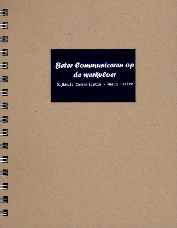 Omslag van Beter communiceren op de werkvloer