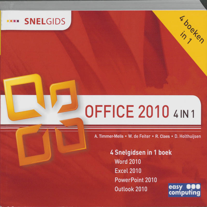 Omslag van Snelgids Office 2010 4 in 1