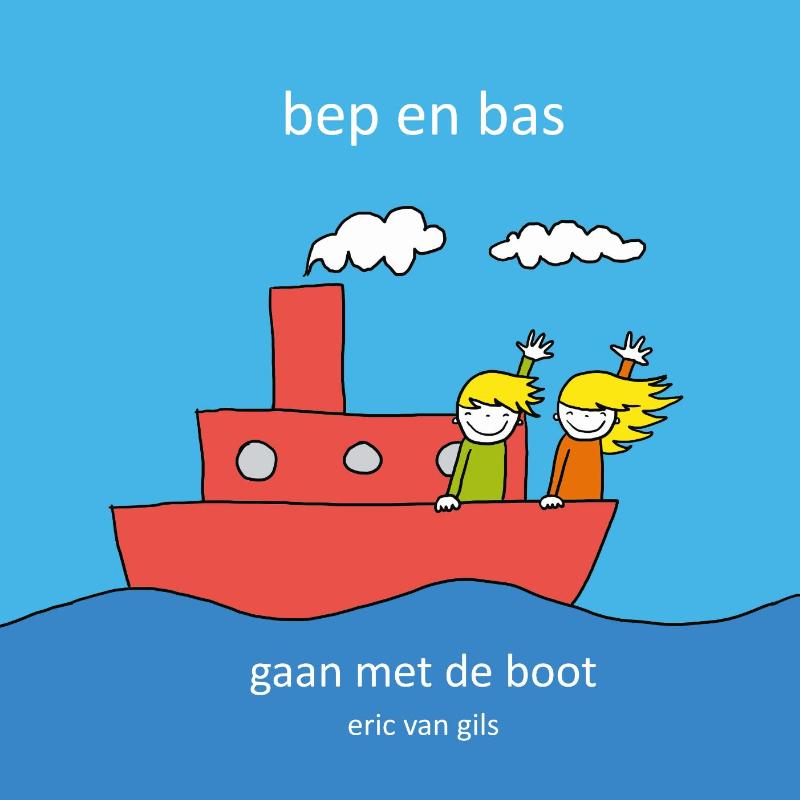 Omslag van Bep en Bas gaan met de boot