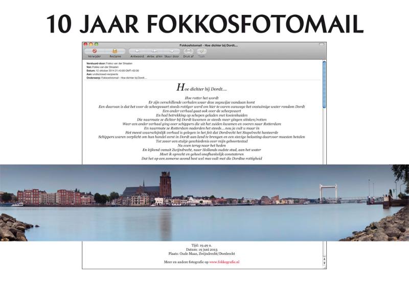 Omslag van 10 jaar Fokkosfotomail
