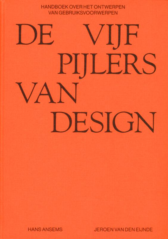 Omslag van De vijf pijlers van design