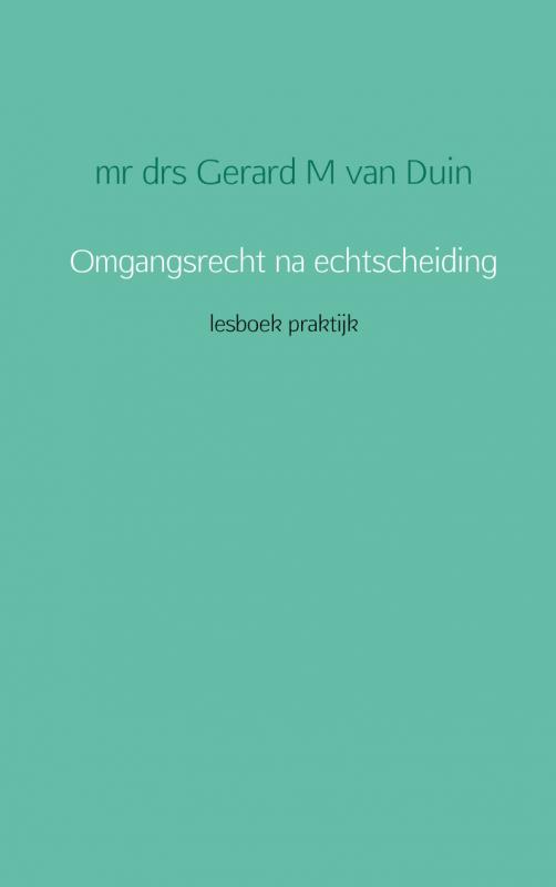Omslag van Omgangsrecht na echtscheiding