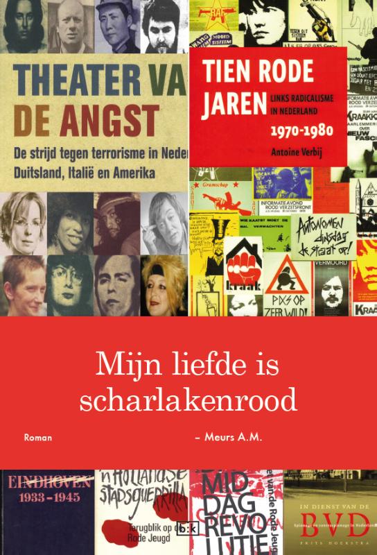 Omslag van Mijn liefde is scharlakenrood