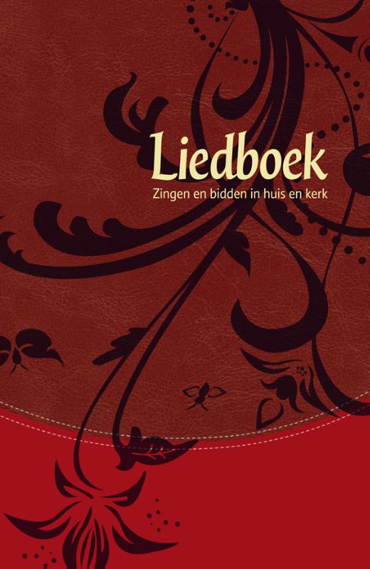 Omslag van Liedboek - rood kunstleer