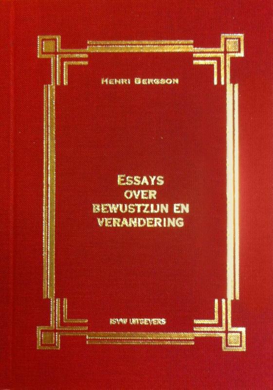 Omslag van Essays over bewustzijn en verandering