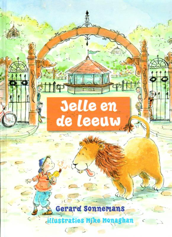 Omslag van Jelle en de leeuw