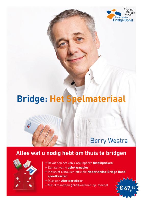 Omslag van Bridge: het spelmateriaal