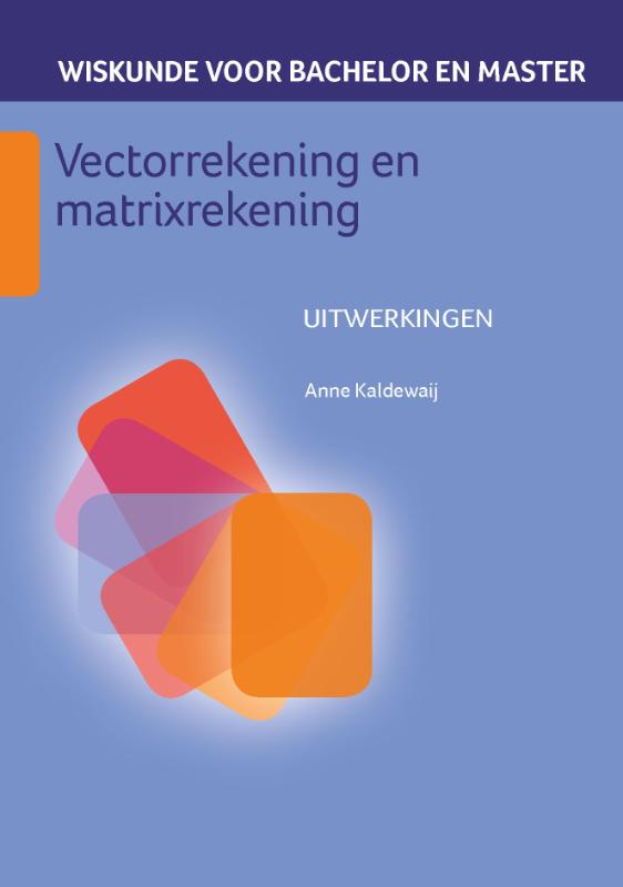 Omslag van Vectorrekening en matrixrekening