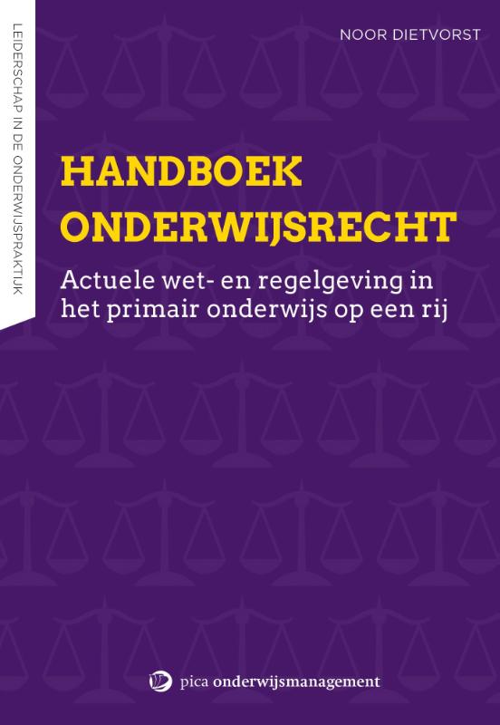 Omslag van Handboek onderwijsrecht