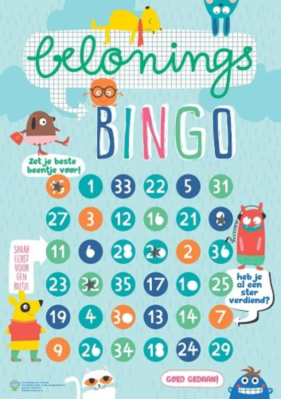 Omslag van Beloningsbingo poster
