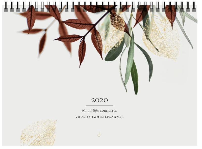 Omslag van Vrolijk Familieplanner 2020