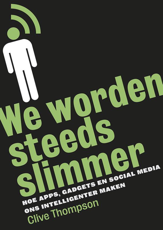 Omslag van We worden steeds slimmer