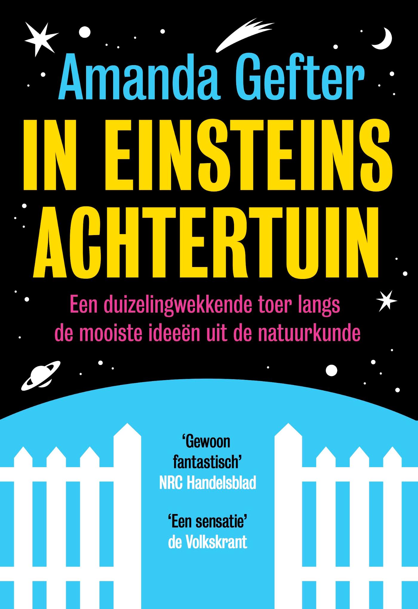 Omslag van In Einsteins achtertuin