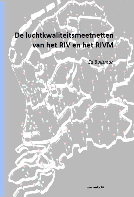 Omslag van De luchtkwaliteitsmeetnetten van het RIV en het RIVM