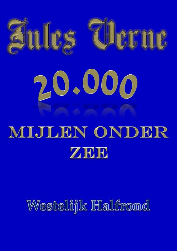Omslag van 20.000 mijlen onder zee