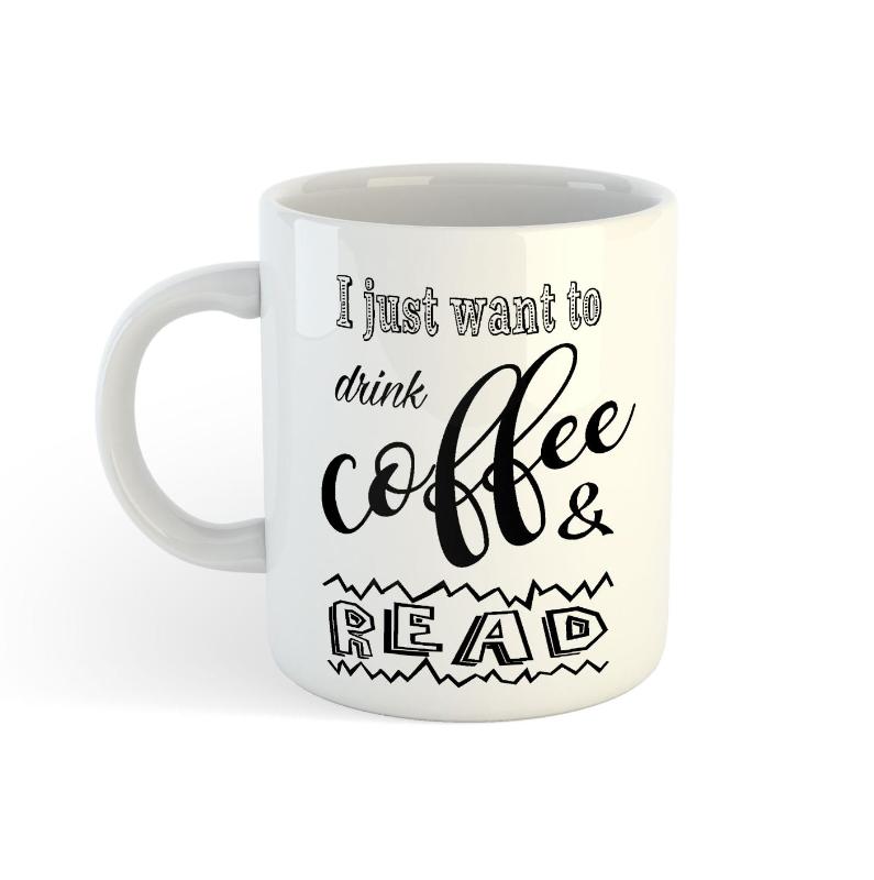Omslag van Scelta mugs 8x i just want to read