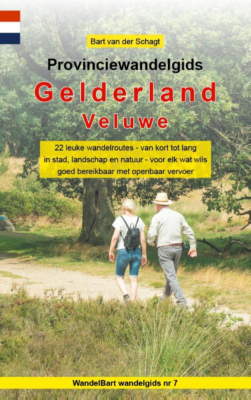 Omslag van Provinciewandelgids Gelderland Veluwe