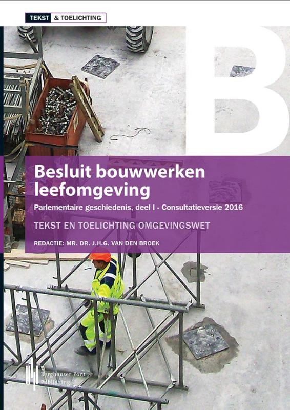 Omslag van Besluit bouwwerken leefomgeving