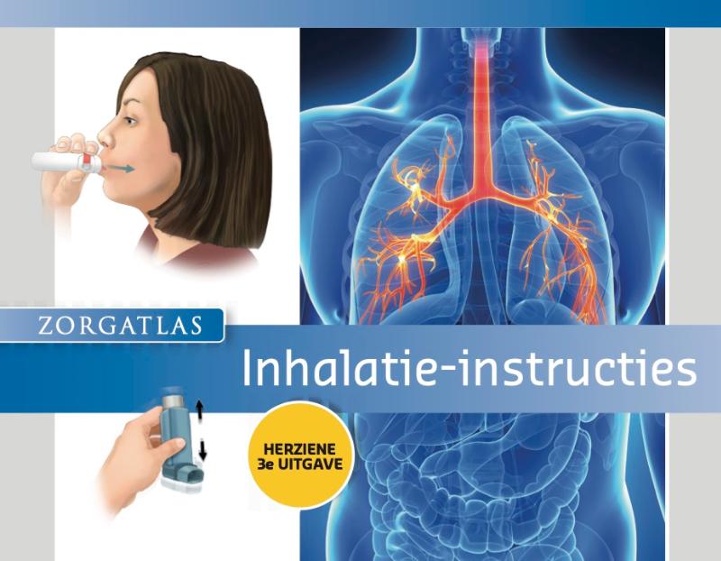 Omslag van Zorgatlas Inhalatie-instructies