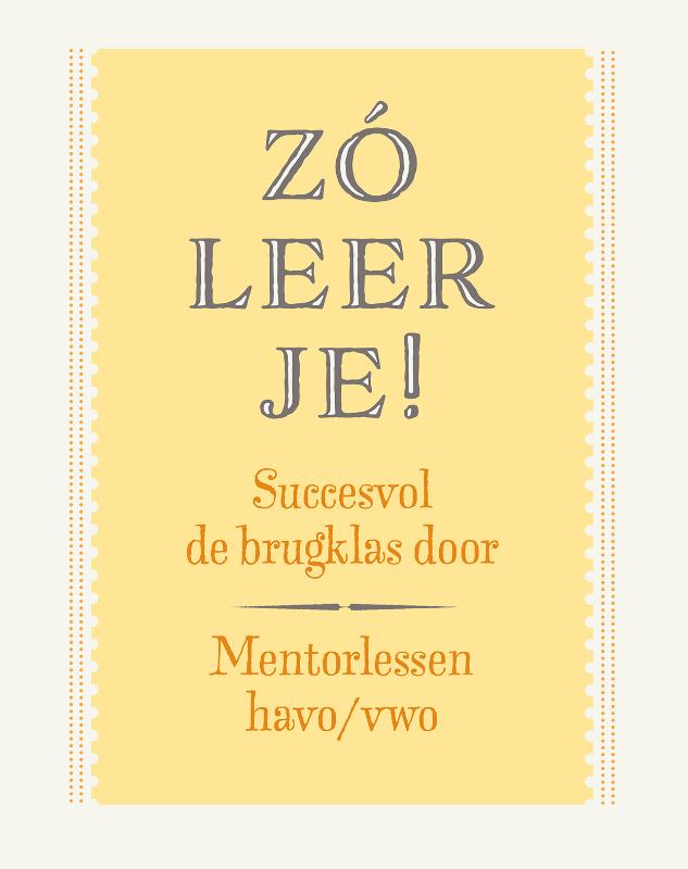 Omslag van Mentorlessen havo/vwo
