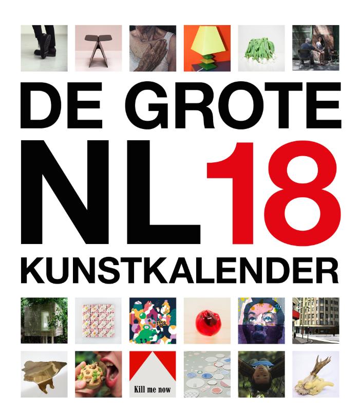 Omslag van De Grote Nederlandse Kunstkalender 2018