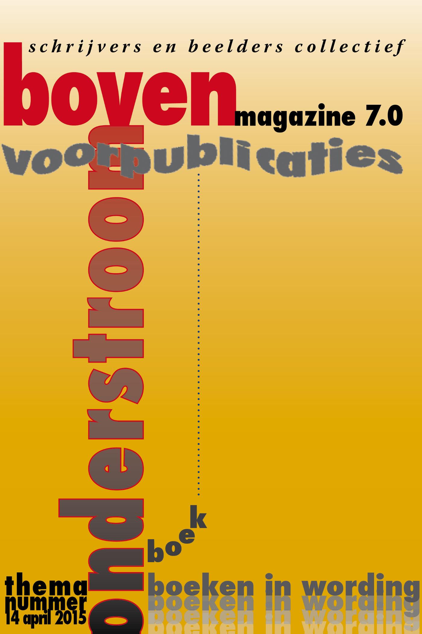 Omslag van Onderstroomboven Magazine 7.0