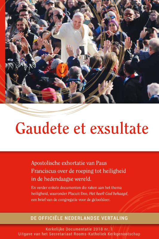 Omslag van Gaudete et exsultate