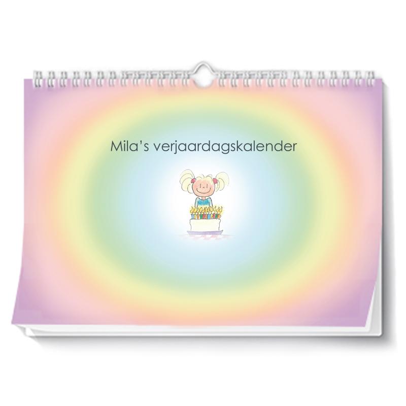 Omslag van Mila's verjaardagskalender