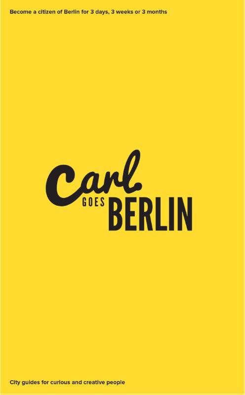 Omslag van Carl Goes Berlin