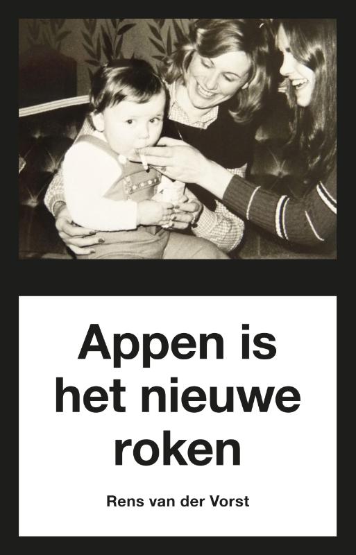 Omslag van Appen is het nieuwe roken