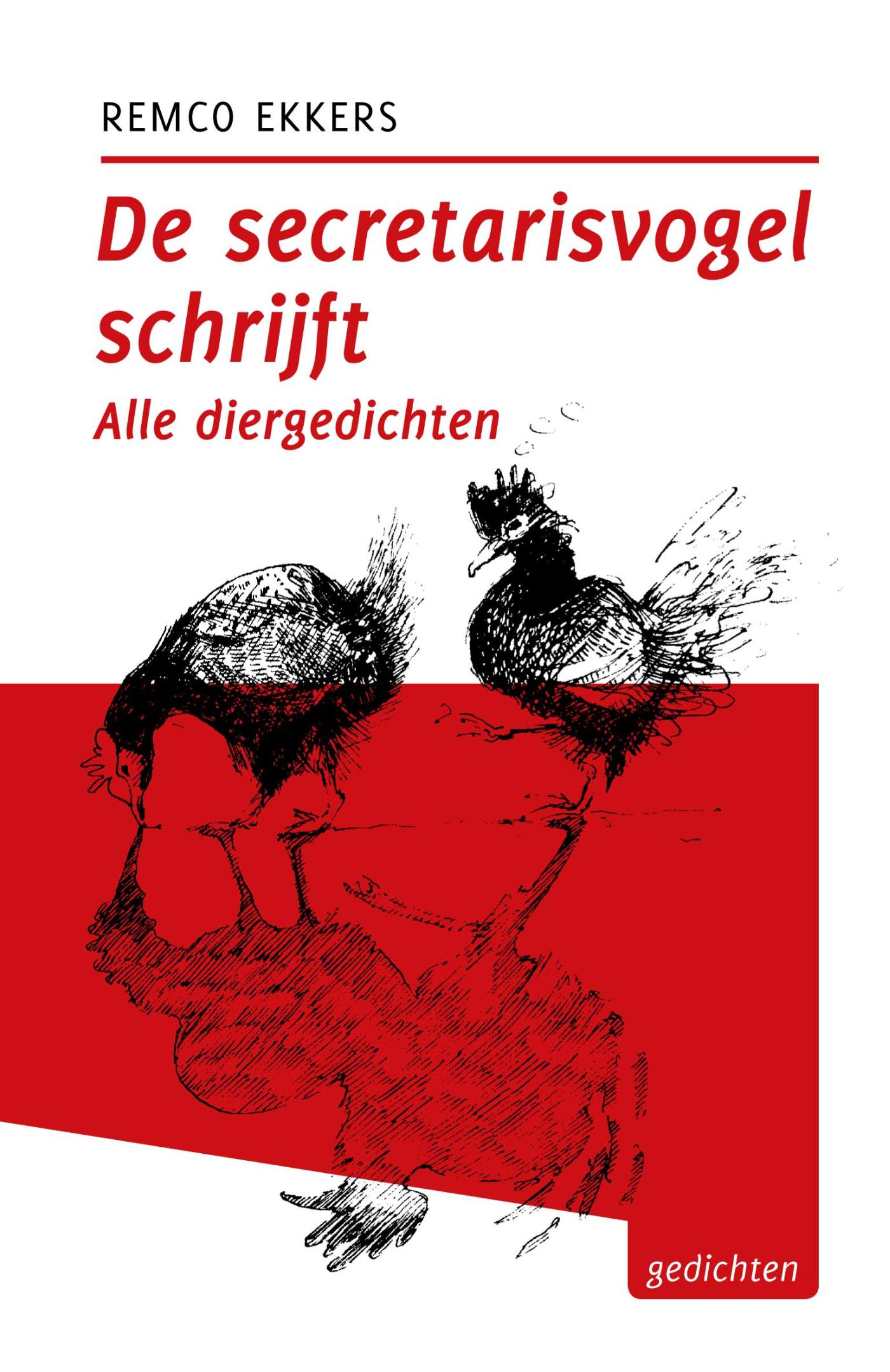 Omslag van De secretarisvogels schrijft