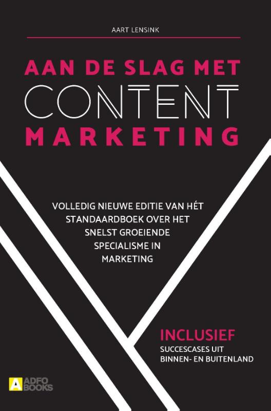 Omslag van Aan de slag met content marketing