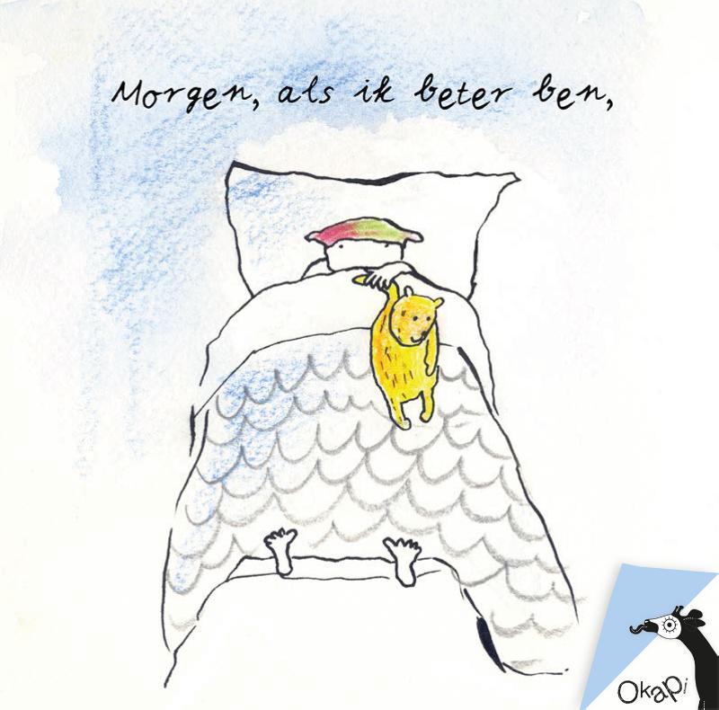 Omslag van Morgen, als ik beter ben