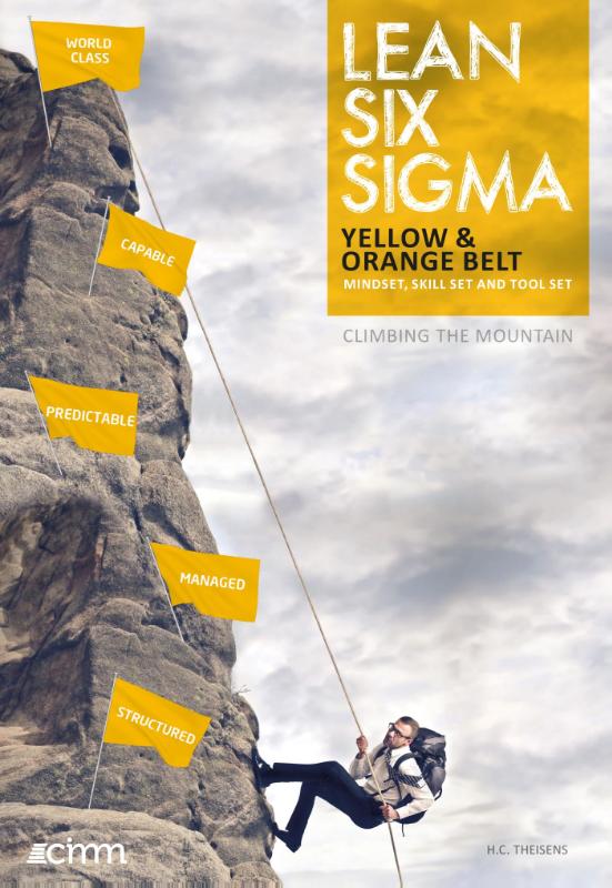 Omslag van Lean six sigma yellow and orange belt