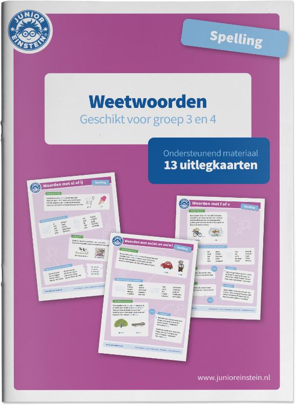 Omslag van Spelling Weetwoorden