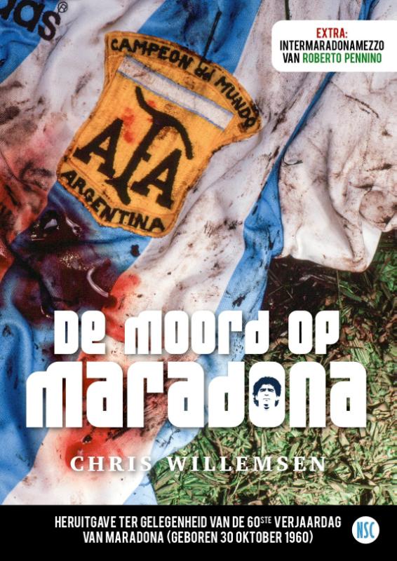 Omslag van De moord op Maradona