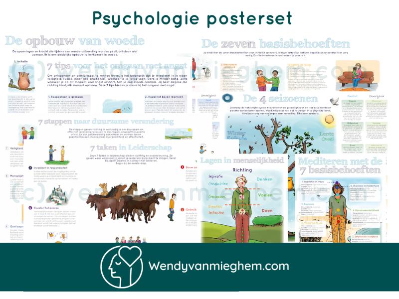 Omslag van Psychologie posters set