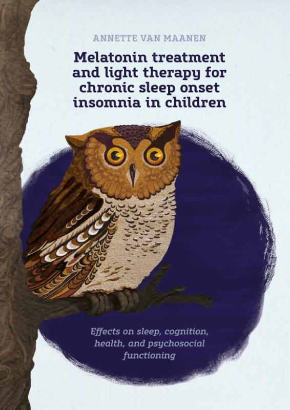 Omslag van Melatonin treatment and light therapy for chronic sleep onset insomnia in children